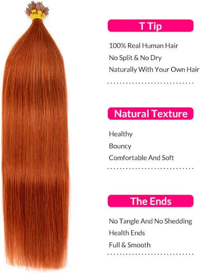 Microlinks - T-tips Hair Extensions